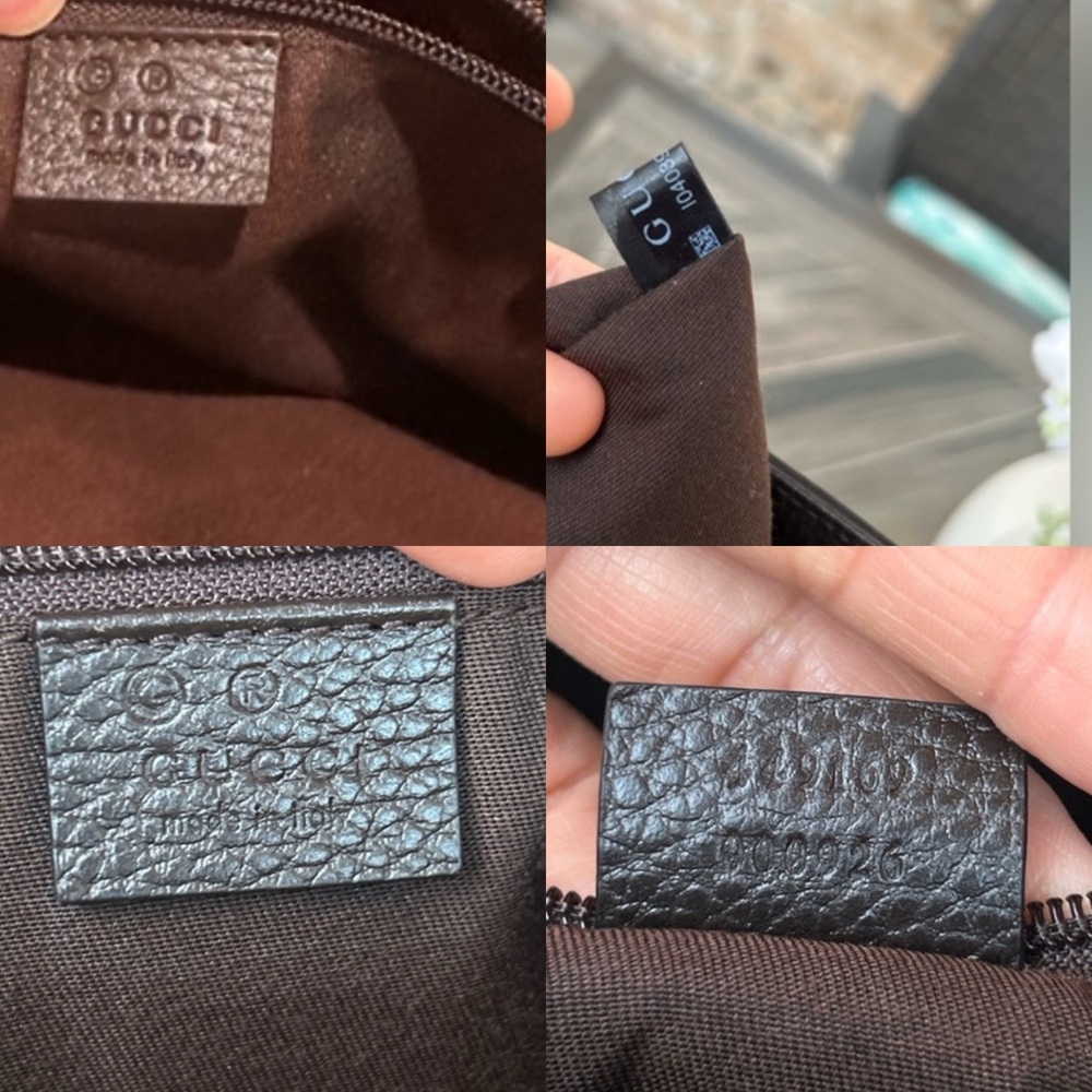 Gucci Tan and Brown Monogram Tote Bag - Picture 5 of 16